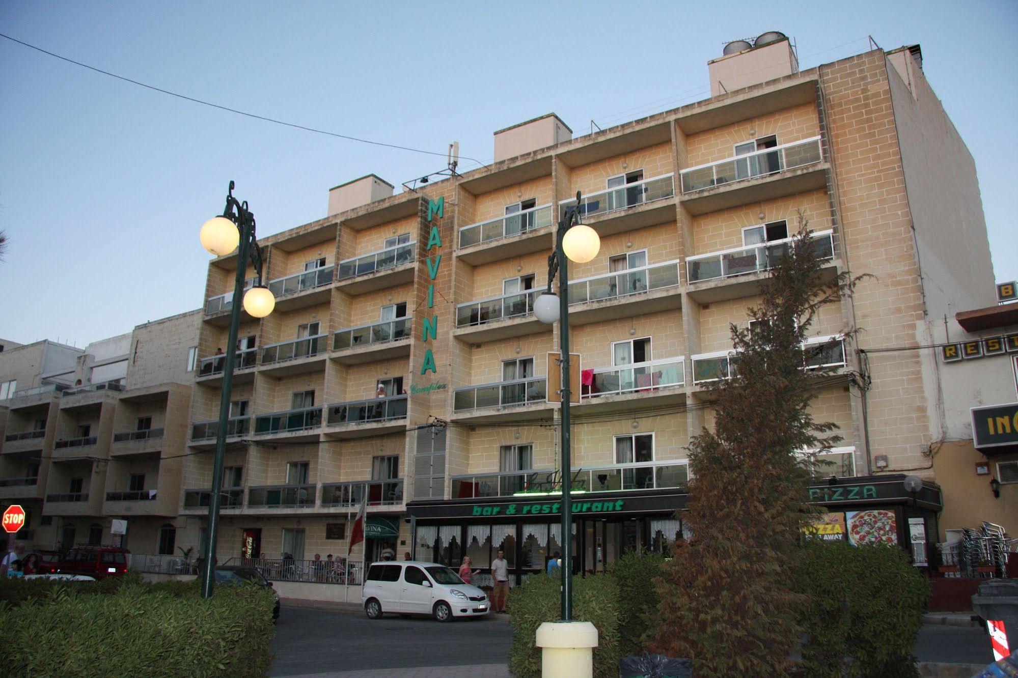 Mavina Hotel & Apartments Buġibba Exterior photo